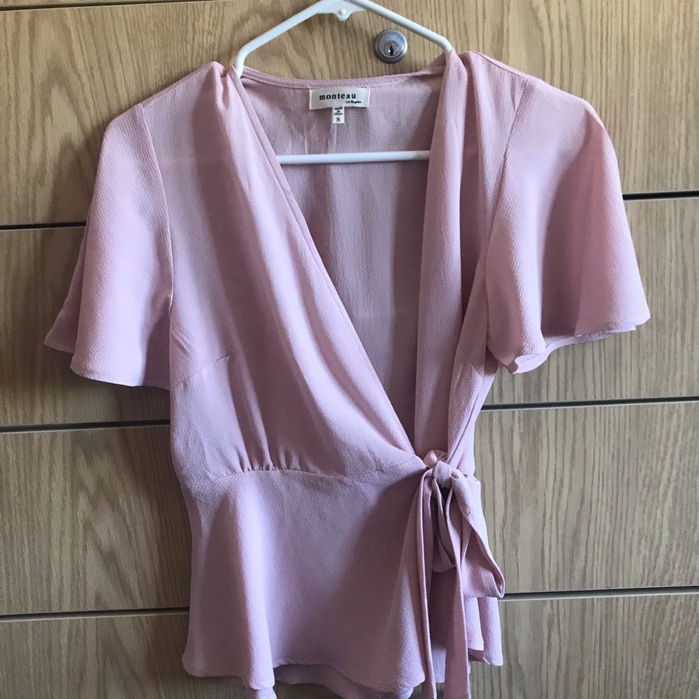 Side Tie Wrap T-Shirt